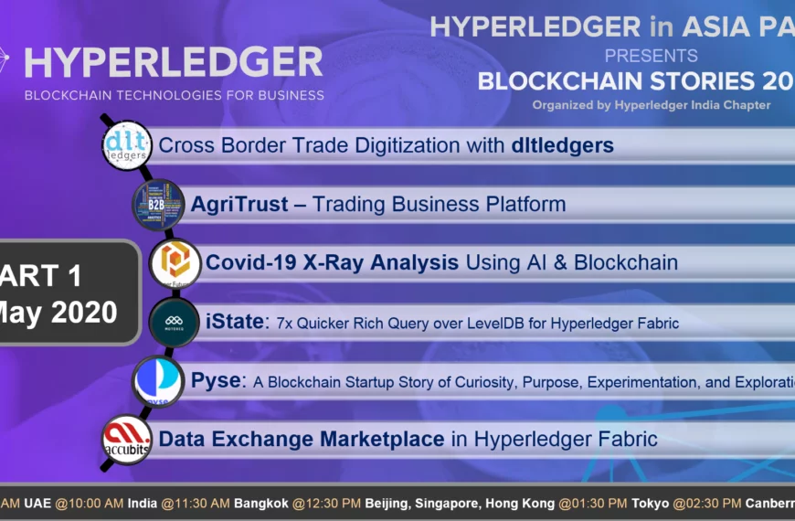 Blockchain Stories 2020 – Week 1: A Hyperledger event