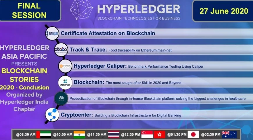 Blockchain Stories 2020 – Week 5: A Hyperledger event