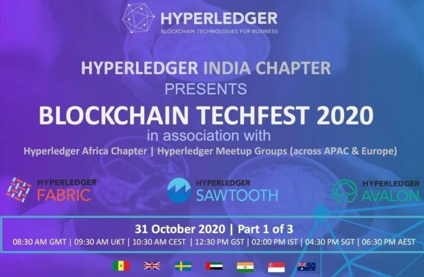 Virtual Event: Blockchain TechFest 2020 is here! Part 1