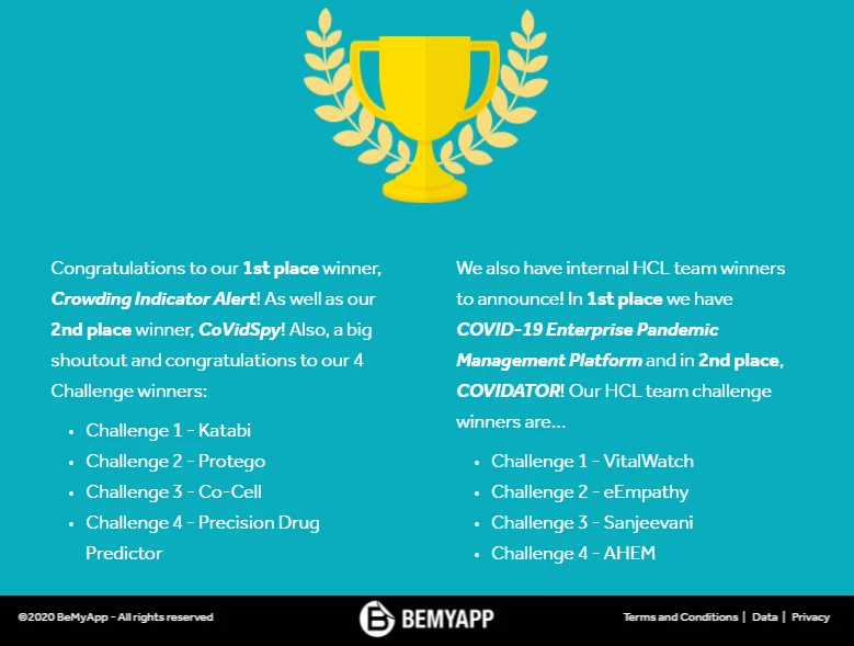 “Better Health Hackathon” winners announced
